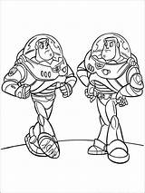 Buzz Coloring Lightyear Pages Toy Story Printable Color Recommended Mycoloring sketch template