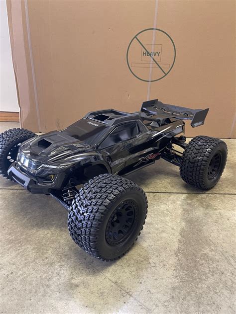 traxxas xrt  speed truggy rtr limited edition black   stock excell hobby