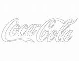 Coca Cola Coloring Stencil Logo Coke Printable Stencils Template Para Pages Templates Google Patterns Wood Logos Diy Craft Search Imagenes sketch template