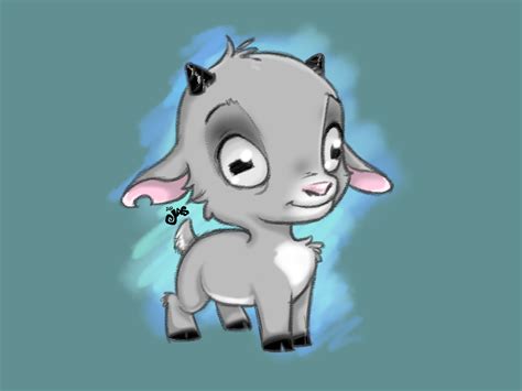 cute goat goat cartoon cute goats goat art
