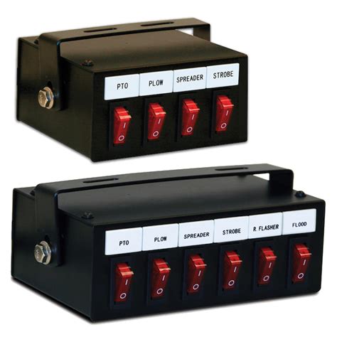 pre wired switch boxes  buyers products berubes truck accessories