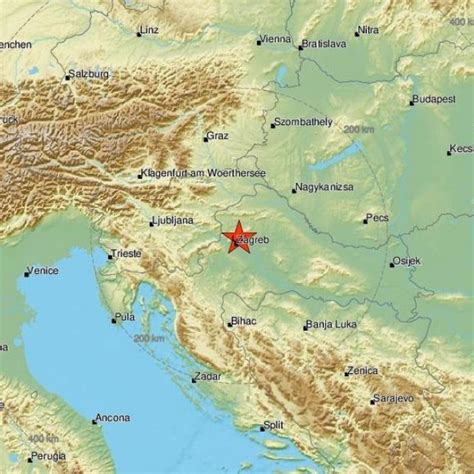 jutarnji list novi slabiji potres  zagrebu hrvatska metropola se  kasnim satima ponovno