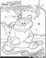 Neverbeast Monster sketch template
