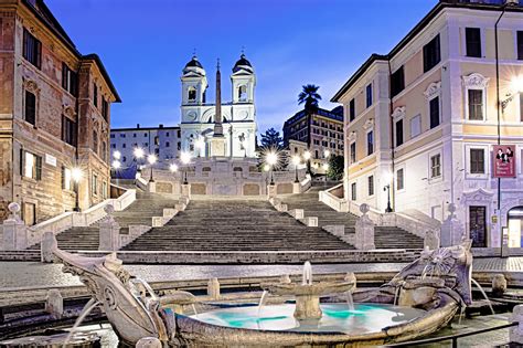 frueh morgens  der spanischen treppe  rom foto bild europe italy vatican city  marino