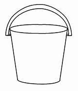 Bucket Pail Filler Tocolor sketch template
