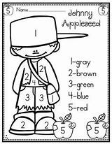 Johnny Appleseed Literacy Learners sketch template