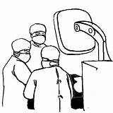 Surgeon Surgeons Coloring Pages sketch template