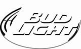 Bud Light Logo Svg Transparent Vector sketch template