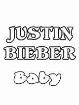 Justin Bieber Coloring Pages sketch template