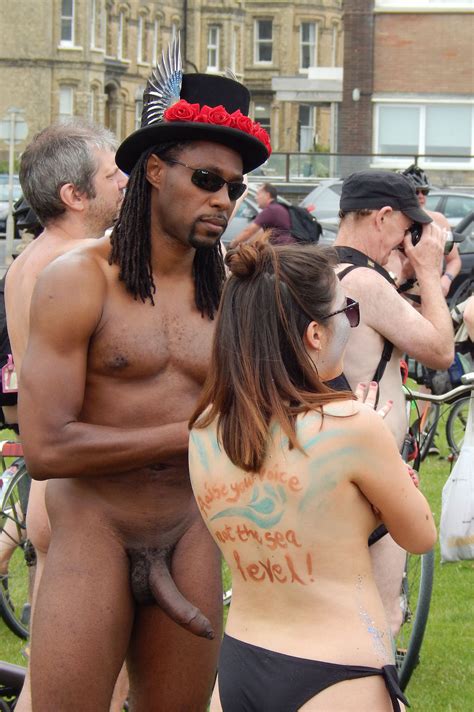 world naked bike ride boner