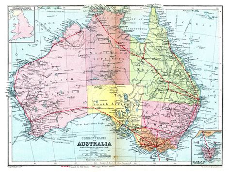 large detailed road  administrative  map  australia