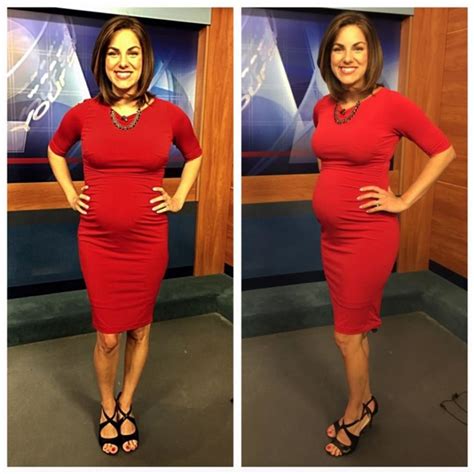 a pregnant news anchor clapped back at body shamers in the best way