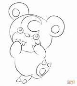 Teddiursa Coloring Pokemon Pages Supercoloring Printable Generation Ii Choose Board Categories sketch template