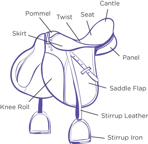 put english stirrups   western saddle