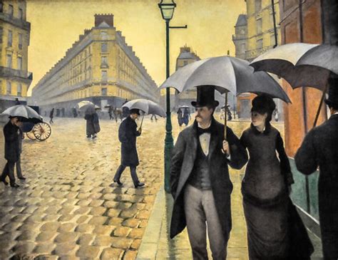 Gustave Caillebotte Paris Street Rainy Day 1877 At Art