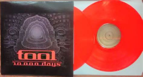 Tool 10 000 Days Promo Red Vinyl 10000 Double Album