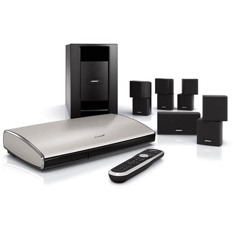bose lifestyle  home theater system black   bh