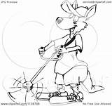 Weed Eater Clipart Outlined Kangaroo Illustration Using Designs Vector Royalty Holmes Dennis 2021 sketch template