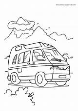 Furgone Disegno Colorare Transportes Furgoneta Perua Meios Lieferwagen Malvorlage Terrestres Camionnette Carro Bestelwagen Tudodesenhos Coloriage Peru Schulbilder Coloriages Afbeelding Bandeira sketch template