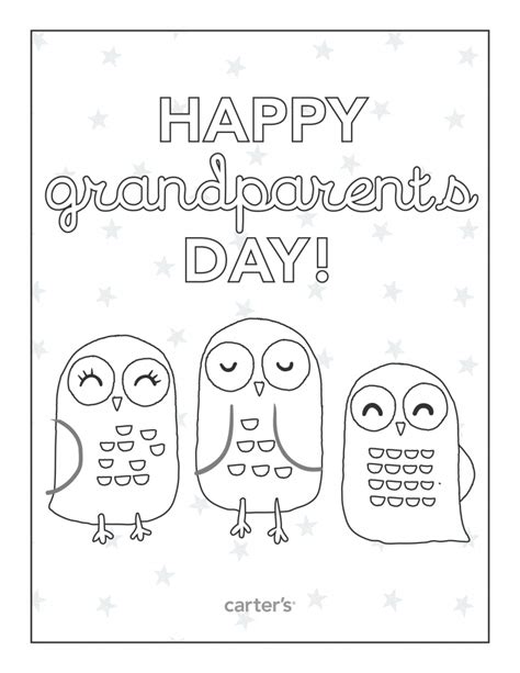 grandparents day cards printable printable card