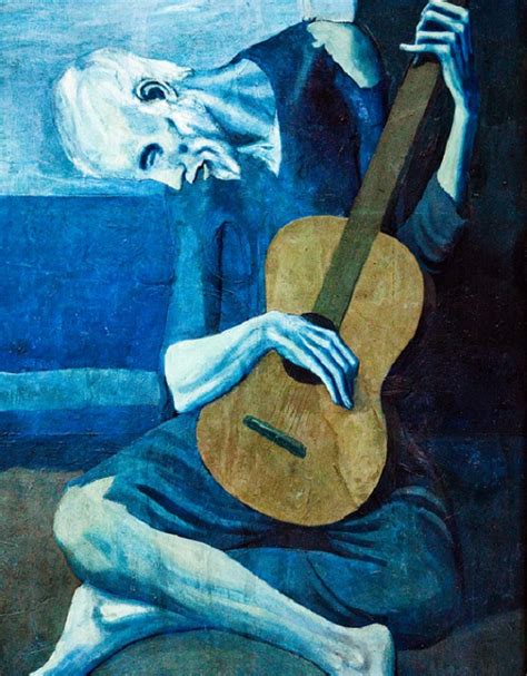 Pablo Picasso’s “the Old Guitarist” The Waterhole