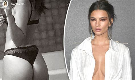 Emily Ratajkowski’s Peachy Derriere Takes Centre Stage In Jaw Dropping