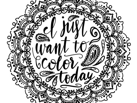coloring page     color hand lettered sketch lettering