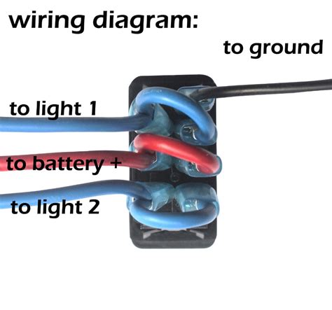 winch rocker switch wiring diagram