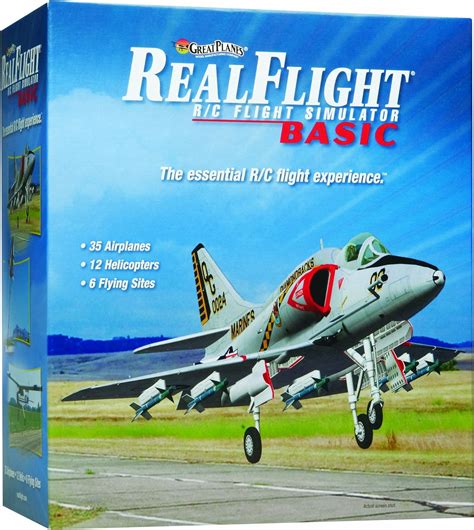 amazoncom great planes realflight rc flight simulator basic mode  toys games