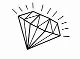 Simple Clipartmag Diamant Minecart Diamante 색칠 공부 Diamantes sketch template