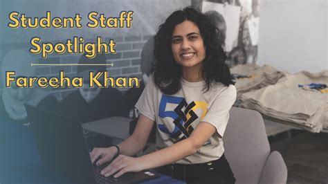 student staff spotlight fareeha khan trotter multicultural center