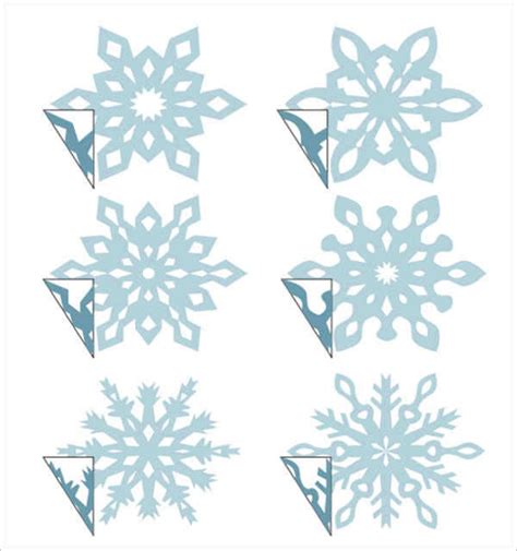 printable  snowflake template