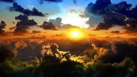 dreamy beauty sky cloud sunset wallpapers hd desktop  mobile backgrounds
