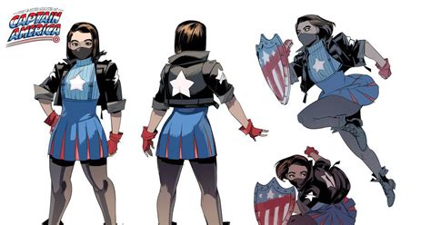 Marvel Introduces A New Captain America Inspired Character—and She S