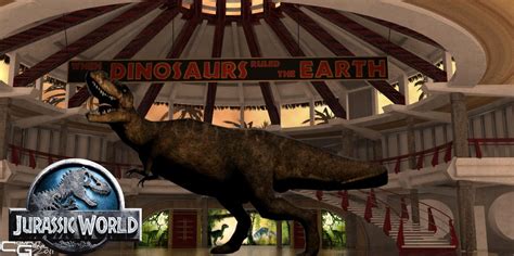 jurassic world  rex poster  gorgongorgosaurus  deviantart
