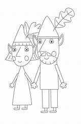 Holly Ben Coloring Pages Printable Wonder sketch template