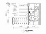 Elevation Balcony Drawing Details Attach Cad Desk Bedroom Dwg  Cadbull Description sketch template