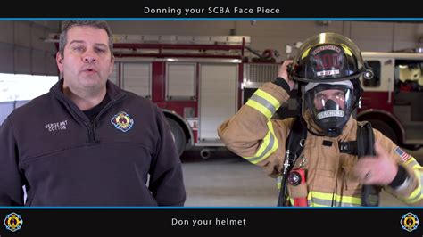 scba mask donning training youtube