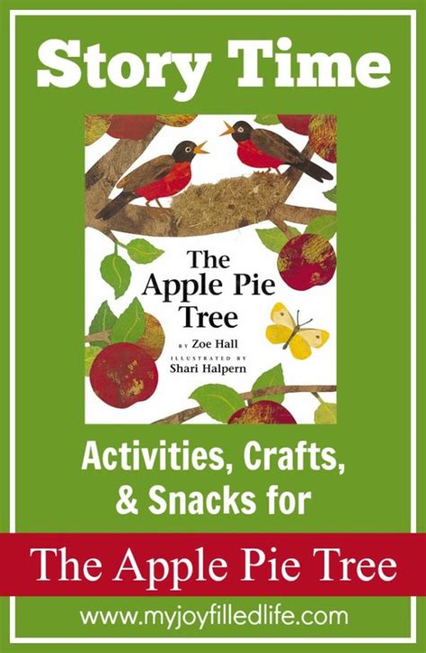 The Apple Pie Tree Story Time Activities My Joy Filled Life