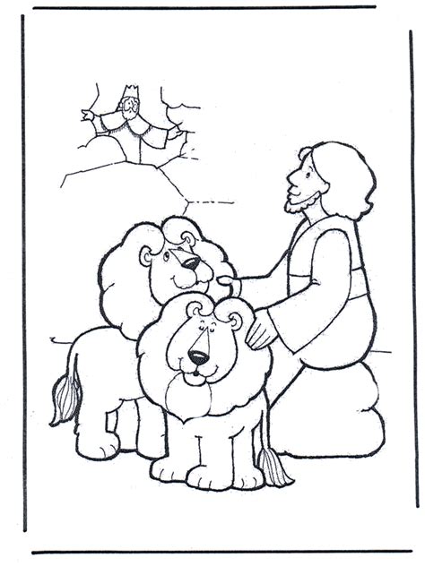 st daniel coloring page clip art library
