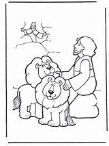 Coloring Pages Bible Testament Daniel Lions Story Popular Colouring sketch template