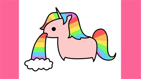 rainbow unicorn drawing    clipartmag