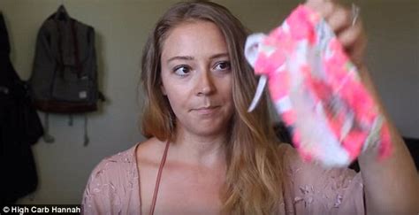 vegan blogger hannah howlett reveals she hasn t worn panties or bras in