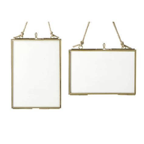 Brass Hanging Picture Frame By All Things Brighton