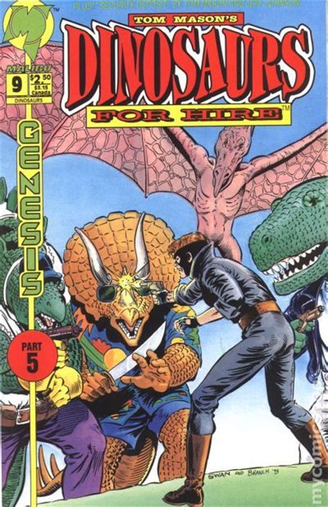 dinosaurs for hire 1993 2nd series malibu comic books