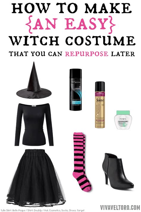 Easy Witch Costume That You Can Repurpose Later Viva Veltoro