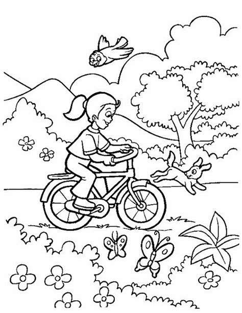 spring coloring pages   grade  getcolorings   hot