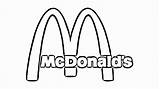 Mcdonalds Logotipo Dibujosonline Logodix Clipartmag sketch template