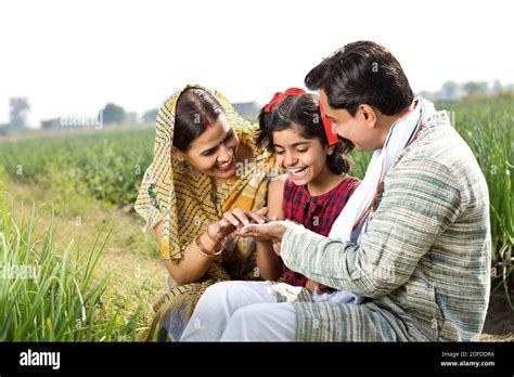 indian farmer  family  res stock photography  images alamy