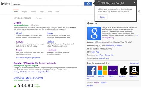 search  google  bing